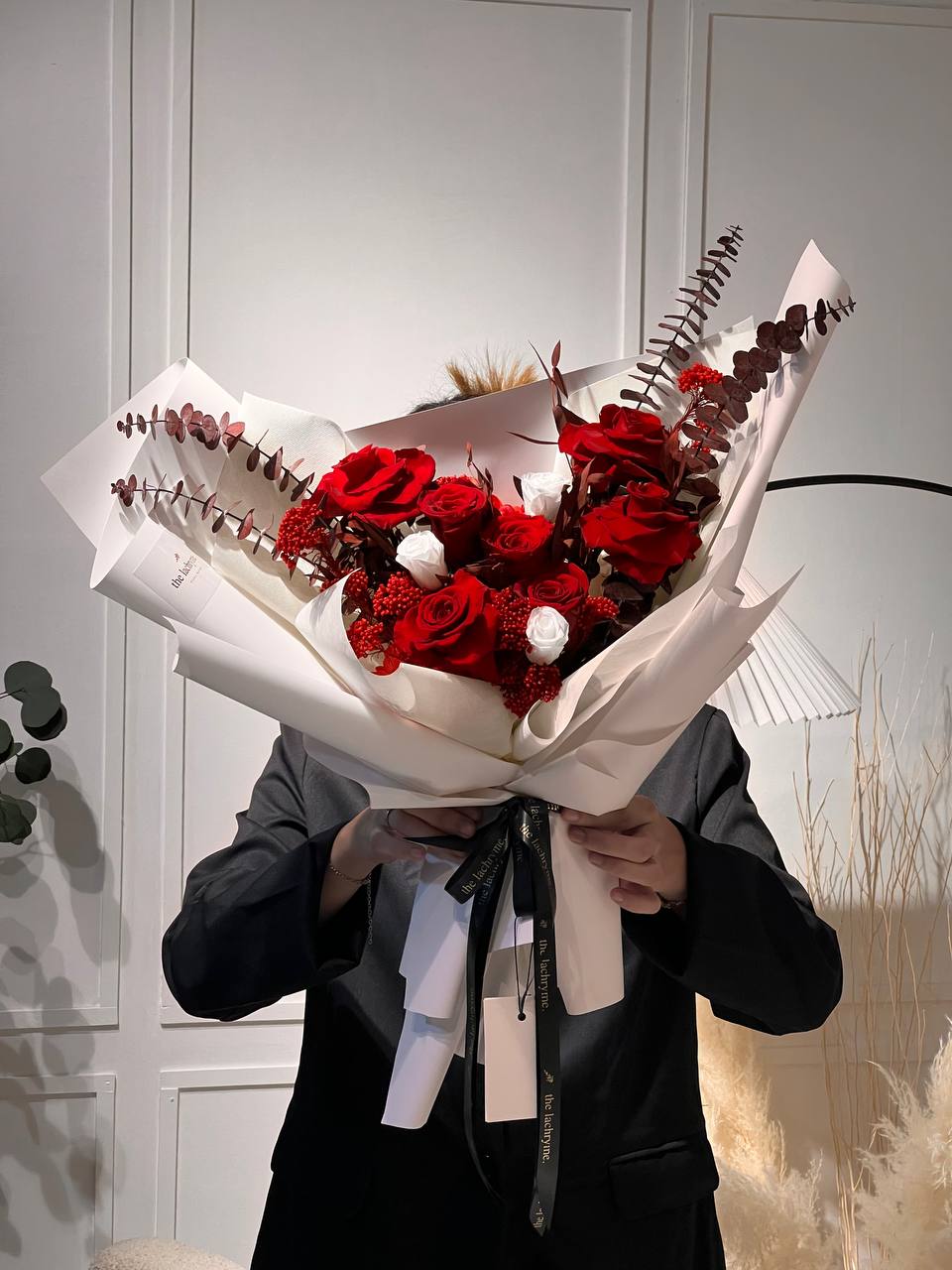 Wine Red | Preserved Blooms | Deluxe