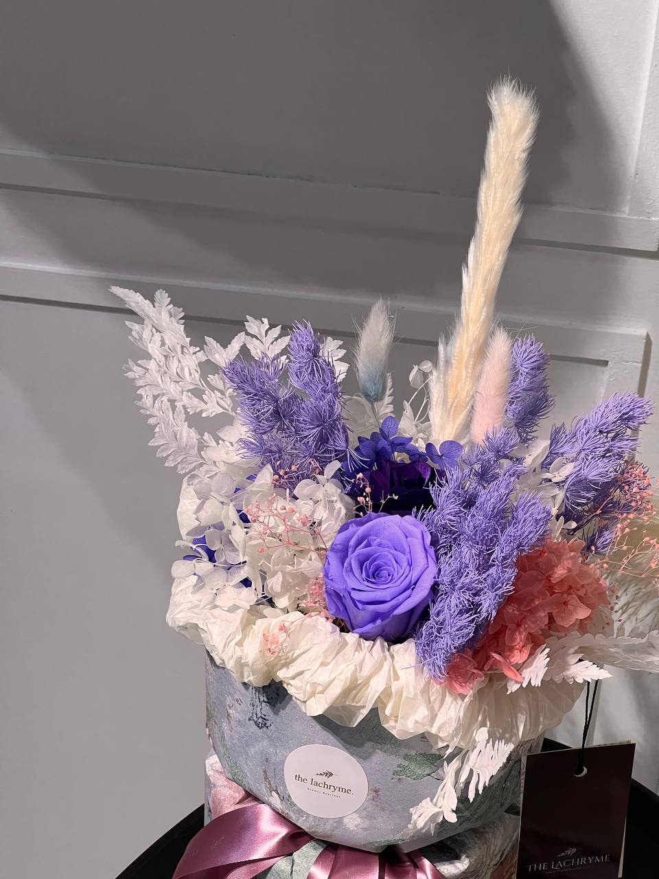 Galene Mermaid | Dried & Preserved | Round Blooms in Tall