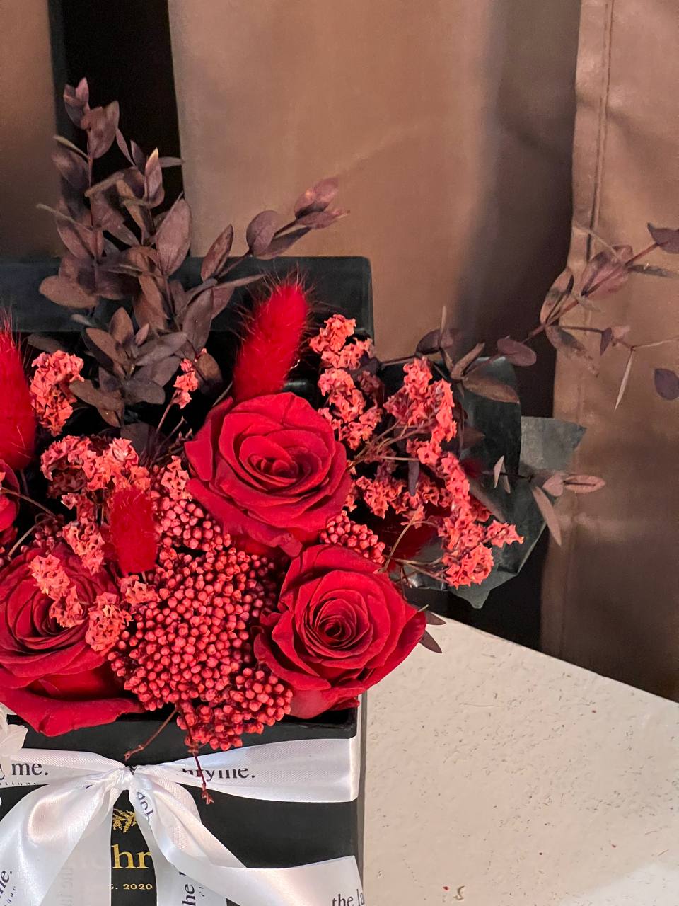 Crimson | Preserved Blooms | Le Fleur