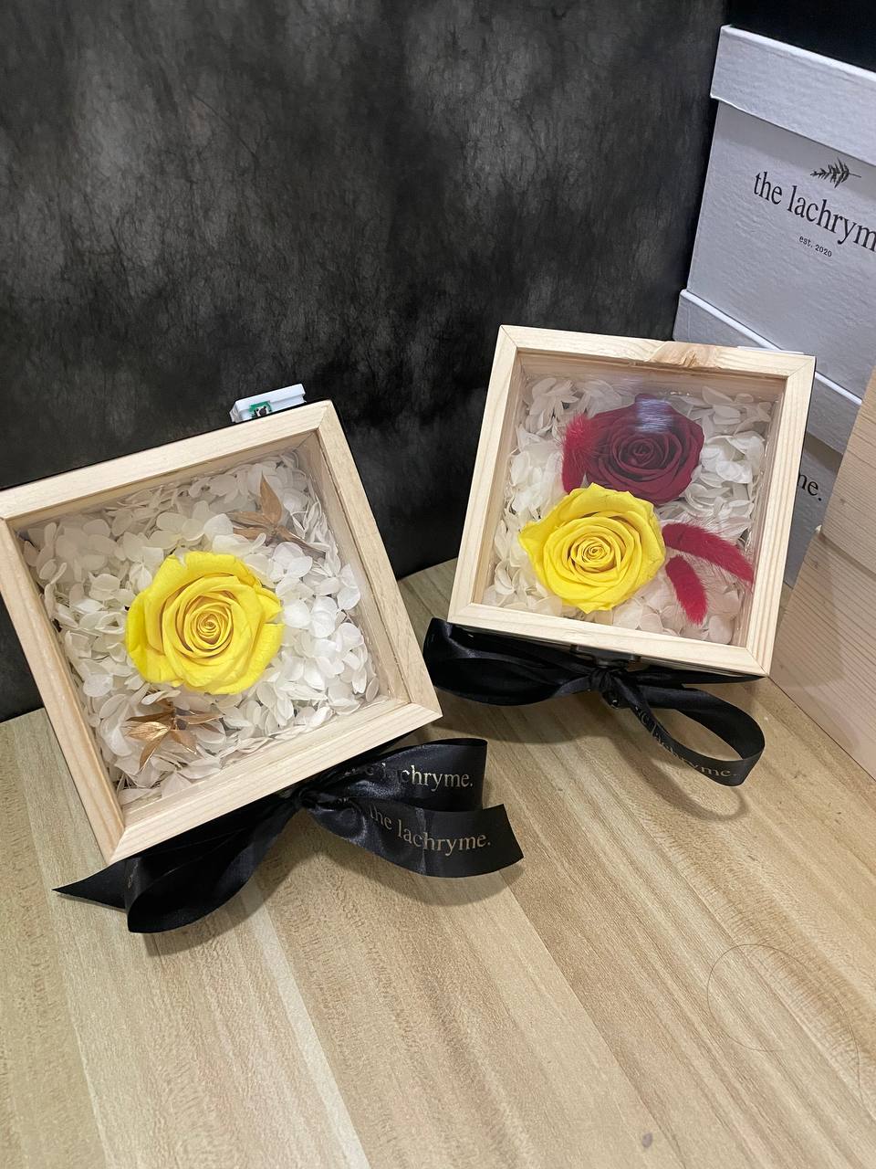 Fleur in Yellow & Red | Boxed Blooms | Small