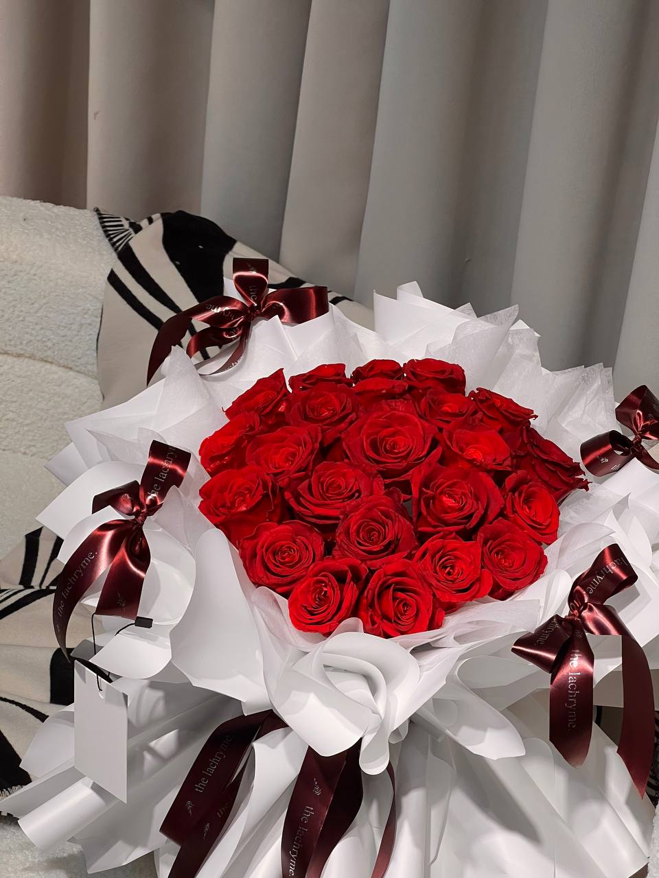 Timeless Courting | 23 Preserved Roses | Round Blooms in Luxurious