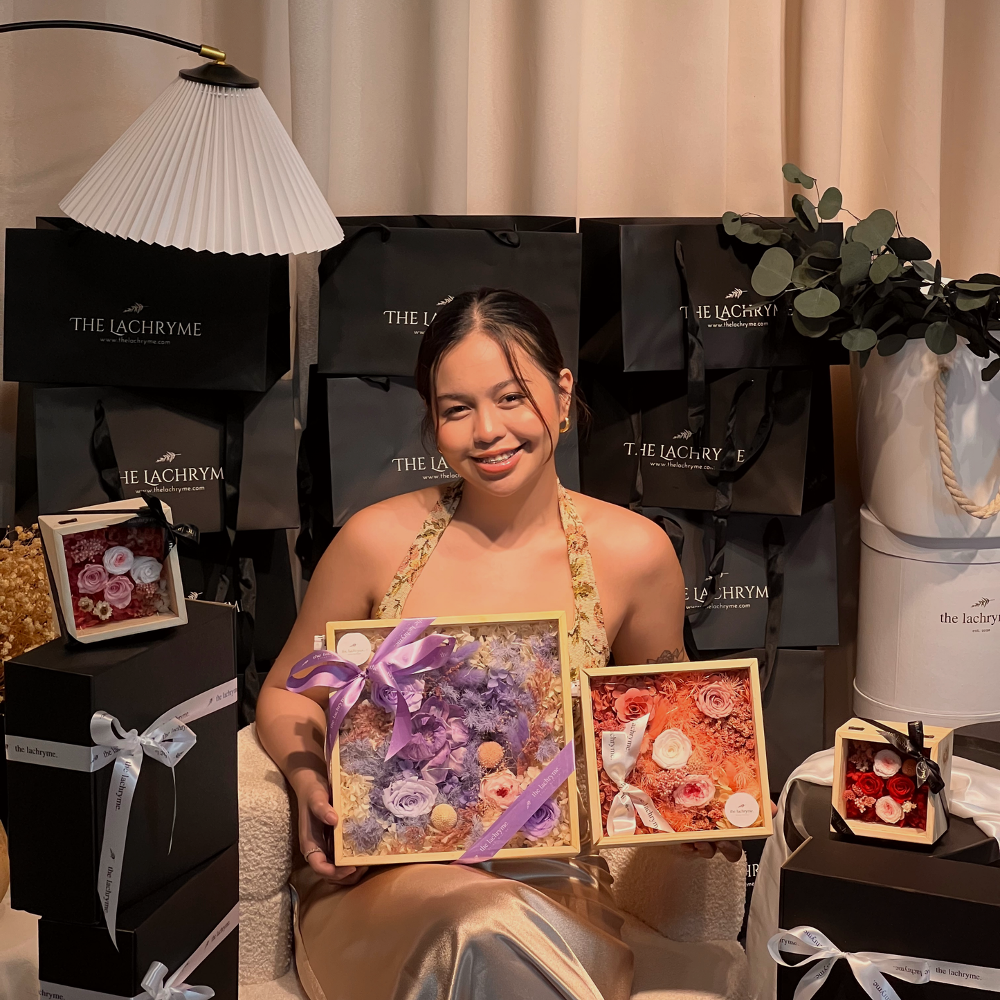 Mermaid in Pink | Boxed Blooms | Small