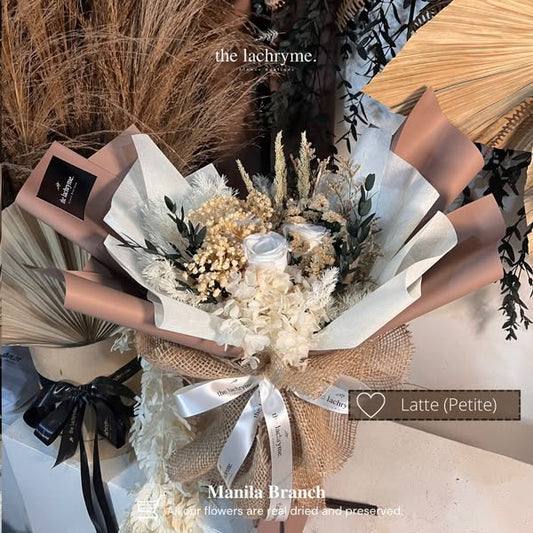 Latte | Preserved Blooms | Petite