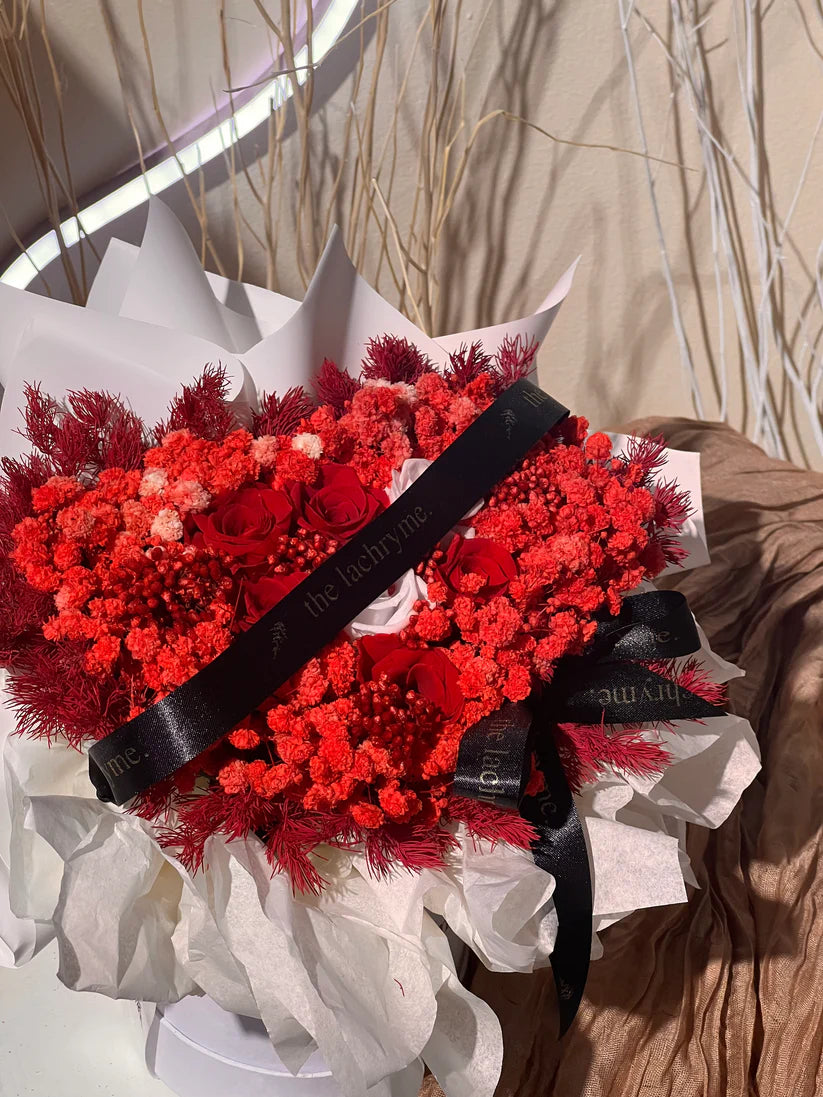 Garden Red | Preserved Blooms | Le Fleur