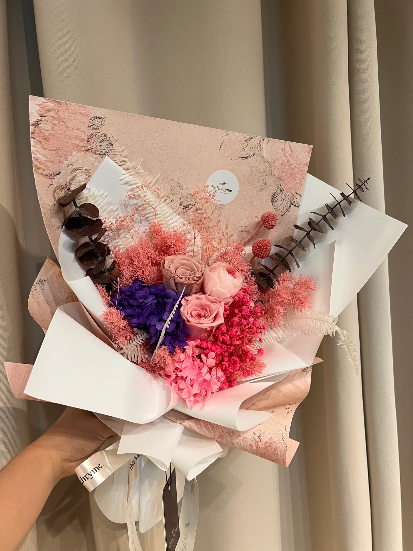 Botanical Blush | Preserved Blooms | Petite