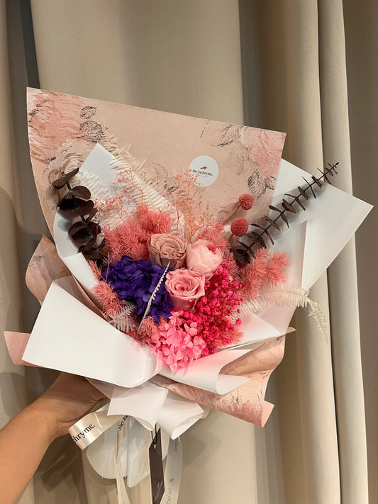 Botanical Blush | Preserved Blooms | Petite