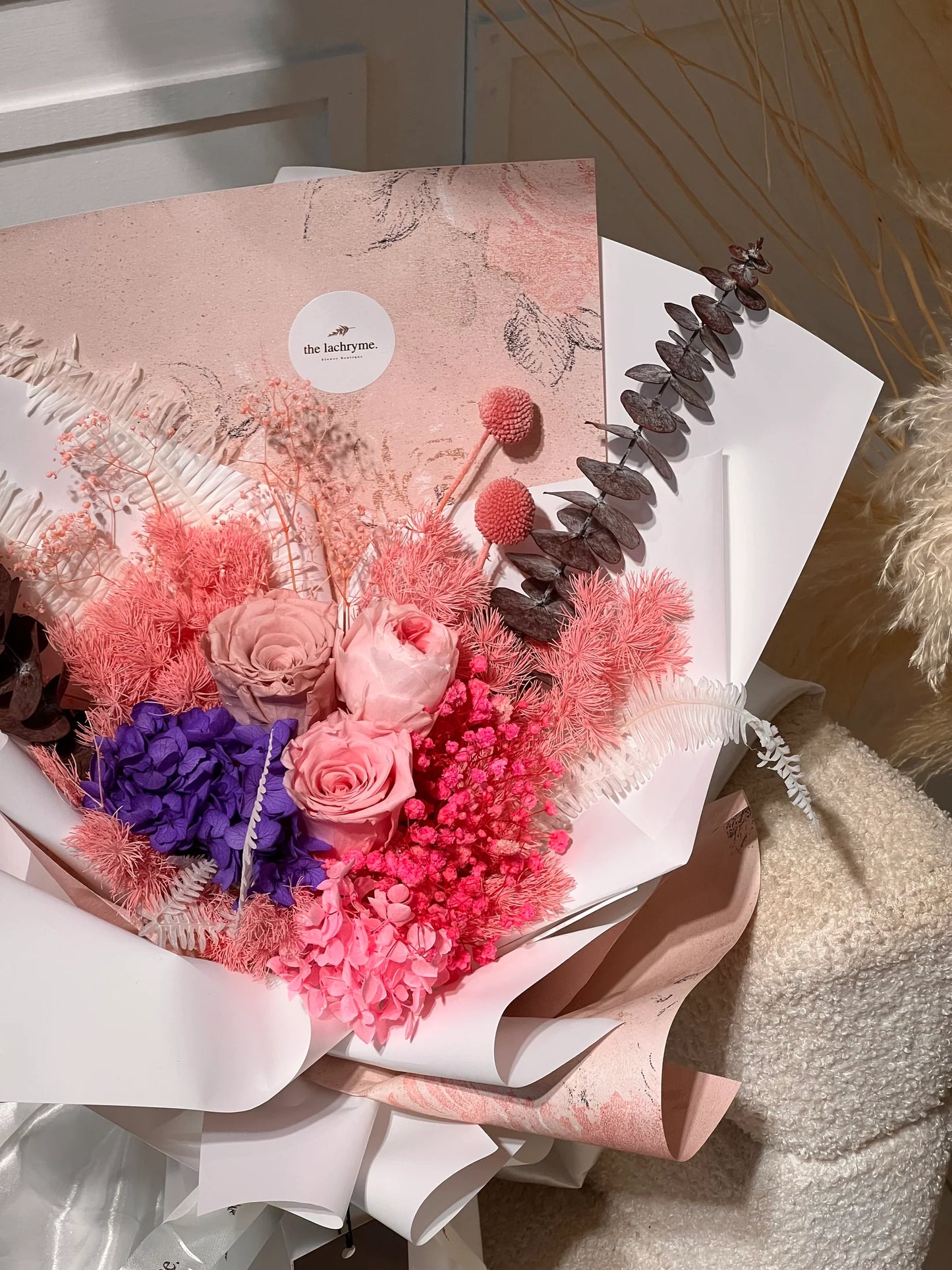 Botanical Blush | Preserved Blooms | Petite