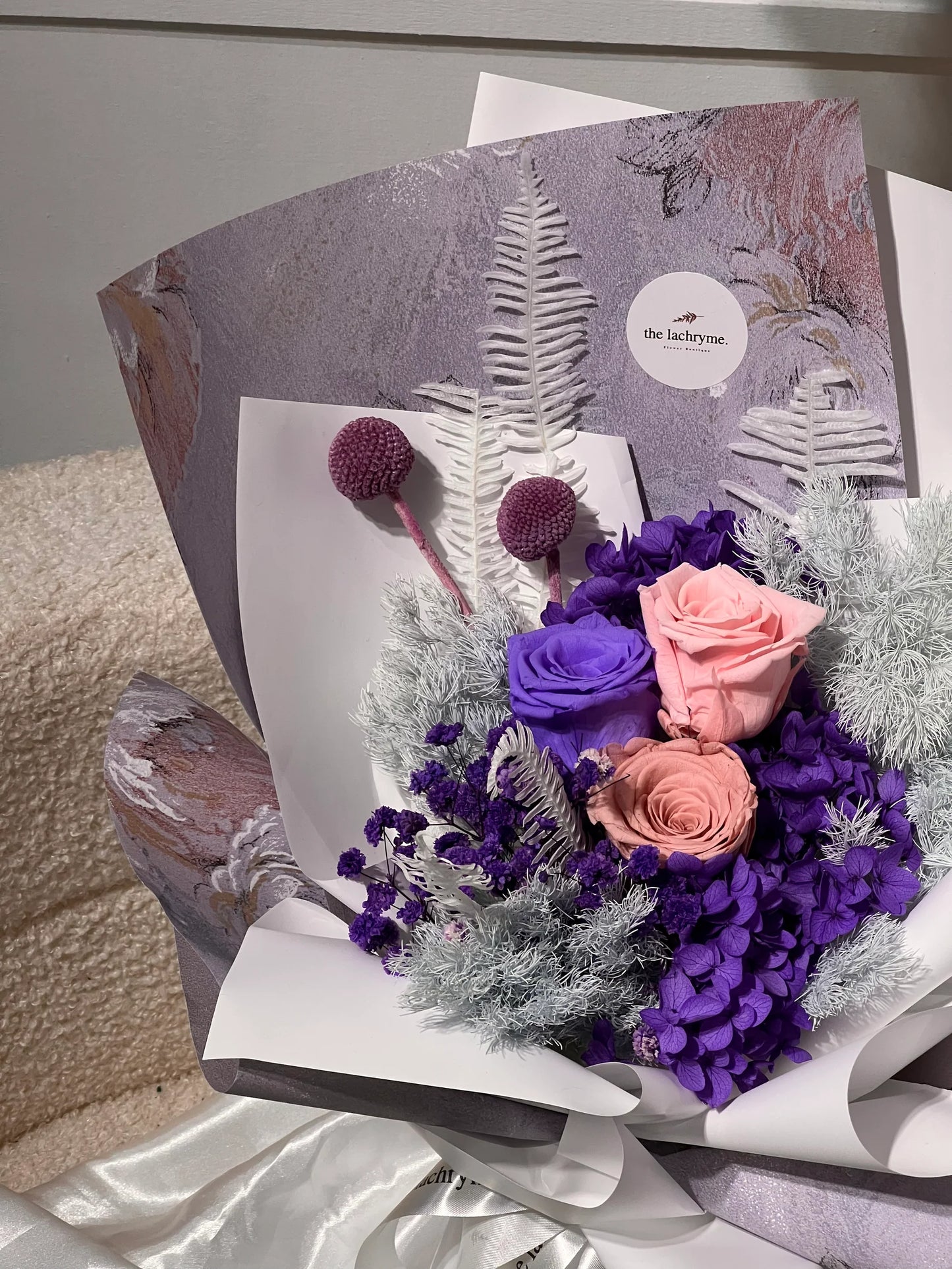 Botanical Viola | Preserved Blooms | Petite