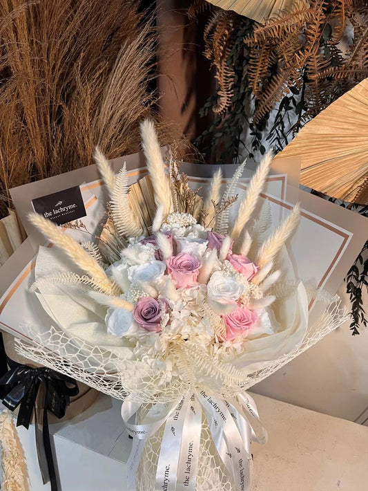 Ethereal Blooms | 12 Preserved Roses | Luxurious