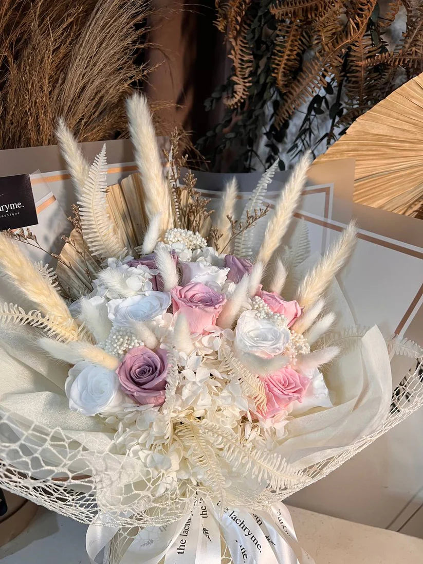 Ethereal Blooms | 12 Preserved Roses | Luxurious