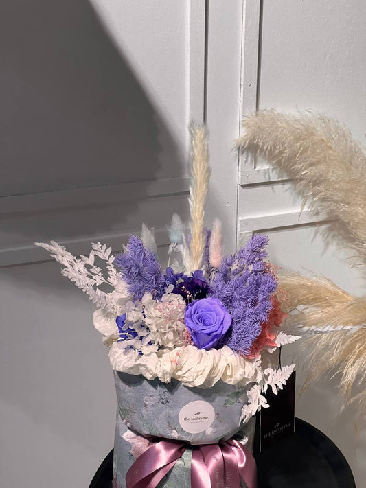 Galene Mermaid | Dried & Preserved | Round Blooms in Tall