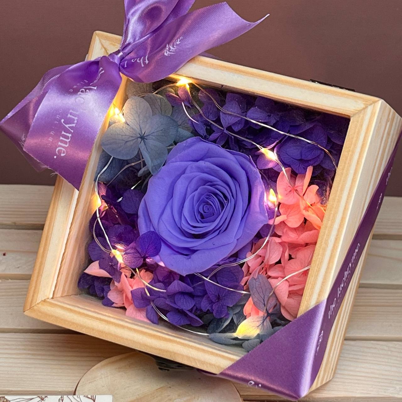 Mermaid in Violet | Boxed Blooms | Small