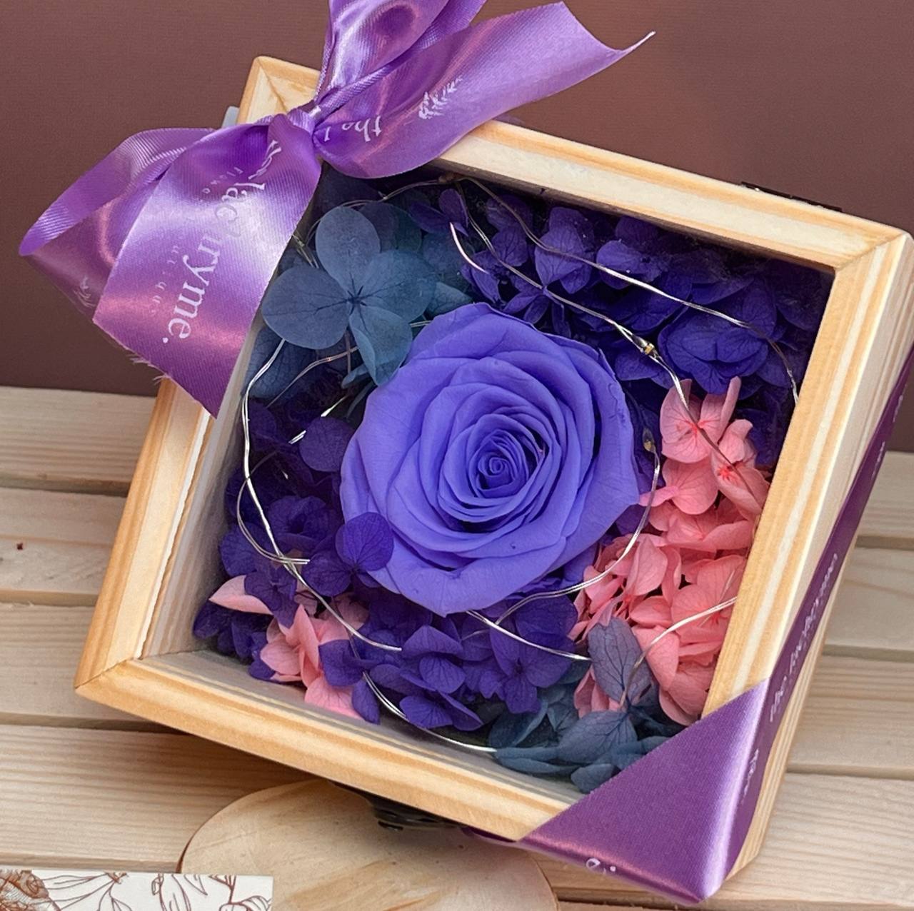 Mermaid in Violet | Boxed Blooms | Small