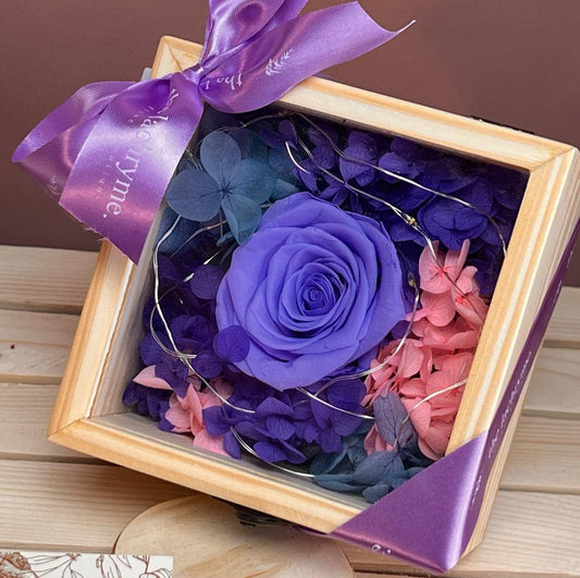 Mermaid in Violet | Boxed Blooms | Small