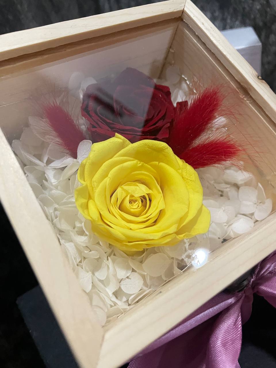 Fleur in Yellow & Red | Boxed Blooms | Small