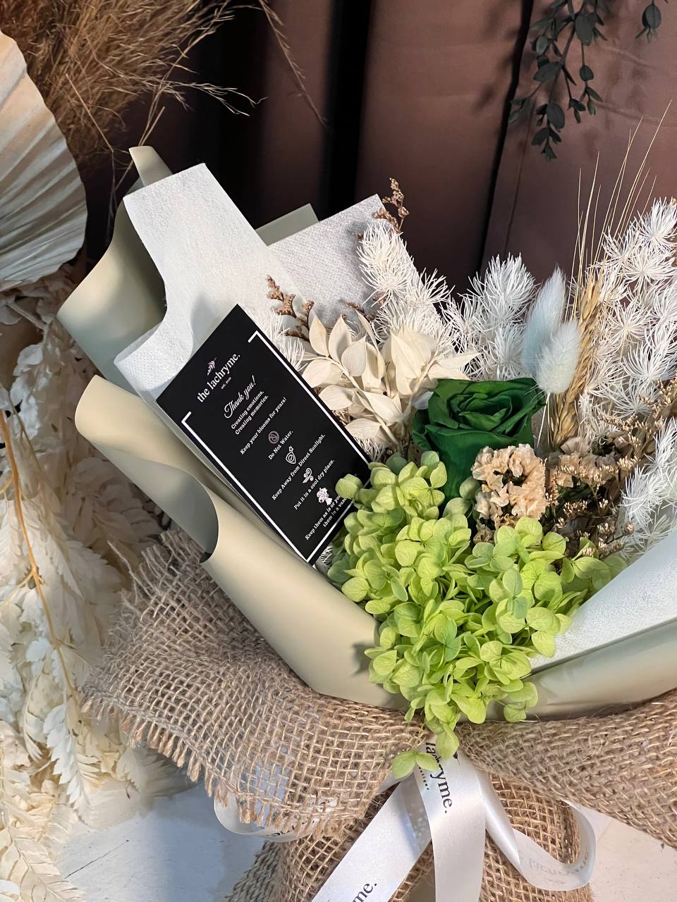 Matcha | Preserved Blooms | Super Mini