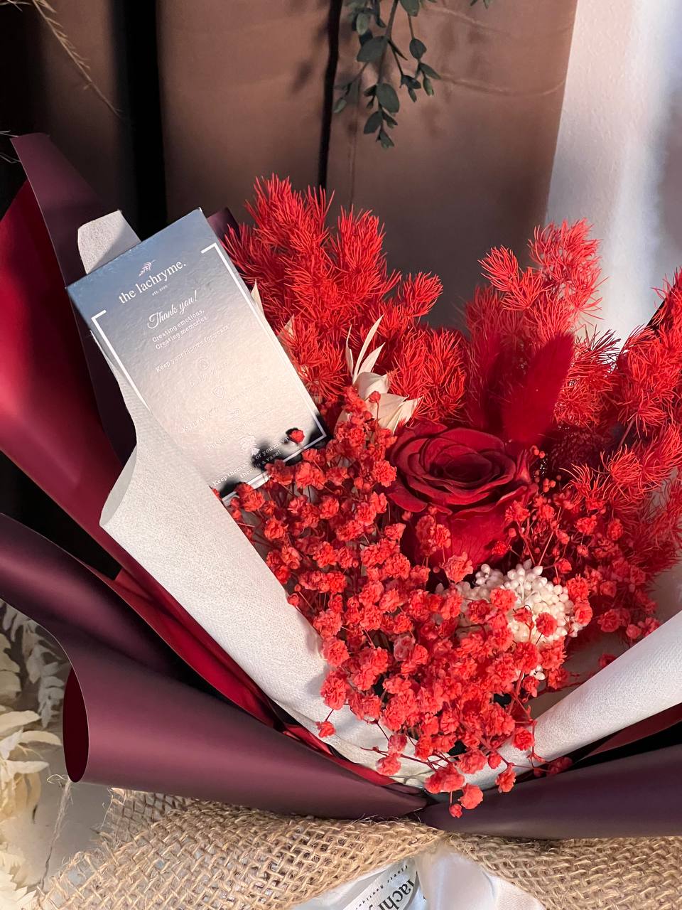 Berry | Preserved Blooms | Super Mini