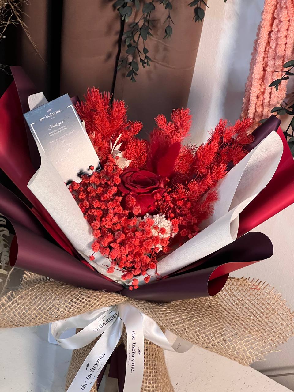 Berry | Preserved Blooms | Super Mini