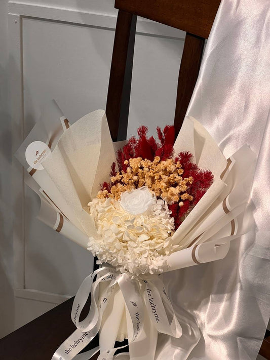 Snow | Preserved Blooms | Super Mini