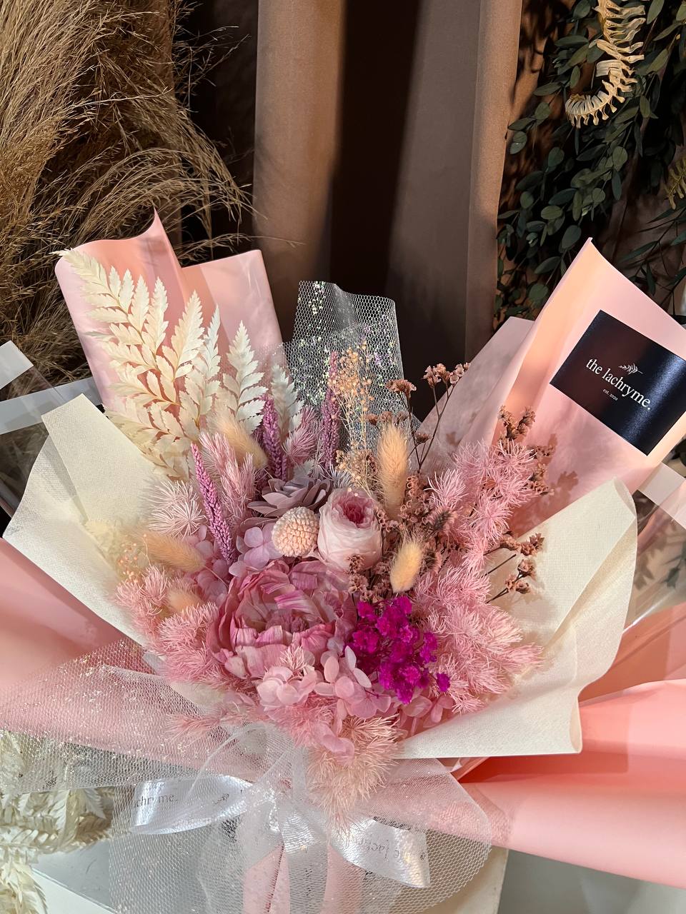 Roseus | Dried & Preserved Blooms | Petite