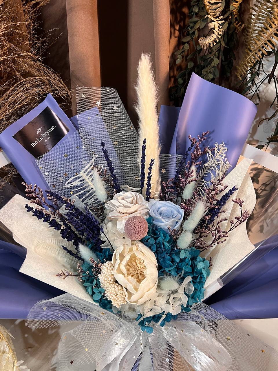 Midnight | Dried & Preserved Blooms | Petite