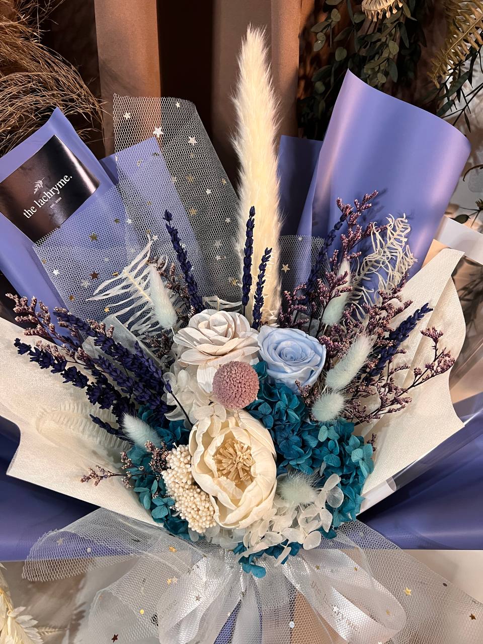 Midnight | Dried & Preserved Blooms | Petite