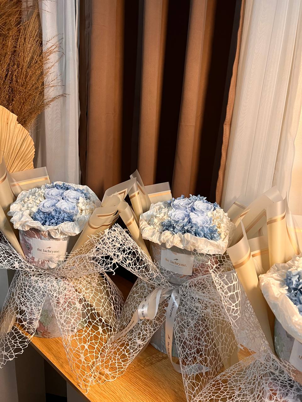 Cepheus in Blue | Preserved Roses | Round Blooms in Grand