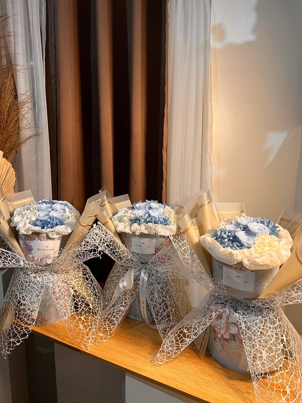 Cepheus in Blue | Preserved Roses | Round Blooms in Grand